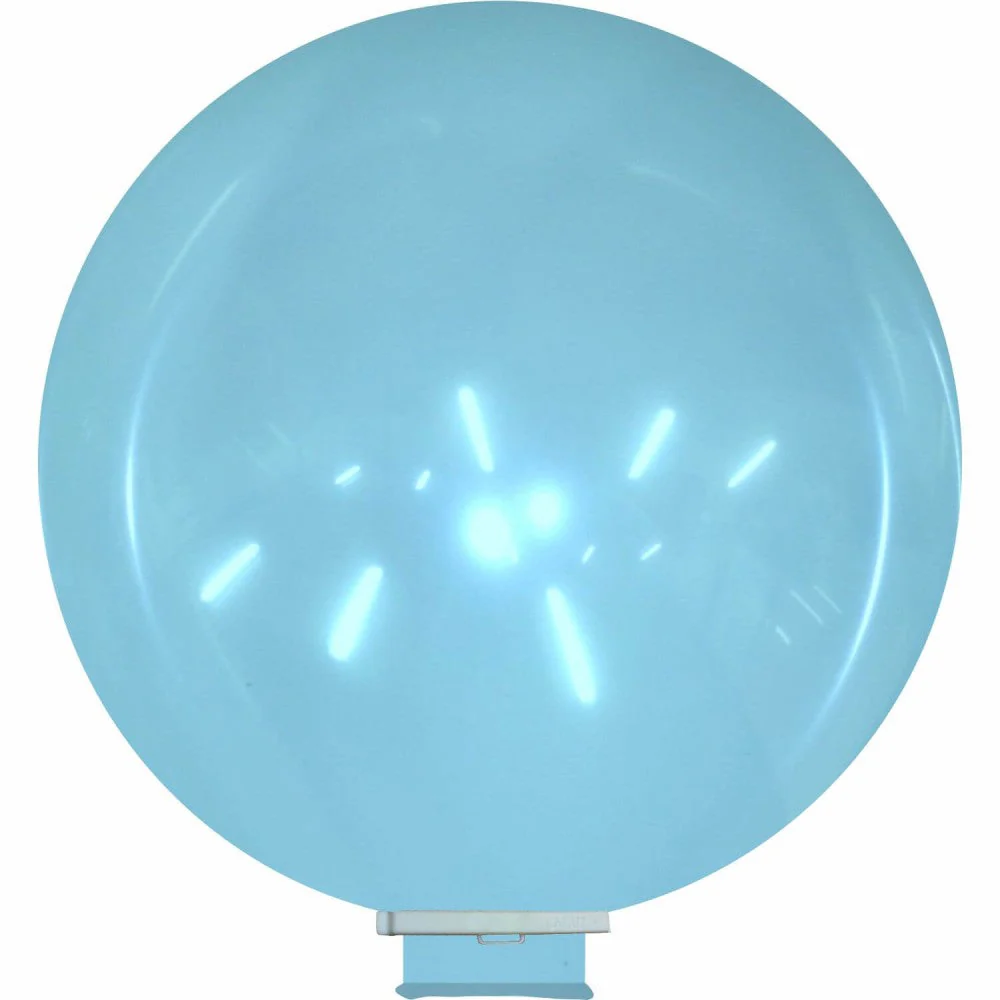 8 Foot (100") 6.5" Neck Opening Cattex Brand Crystal Blue Latex Balloons