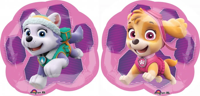 11" Airfill Only Paw Patrol - Skye & Everest Balloon (Sticks Sold Separately)