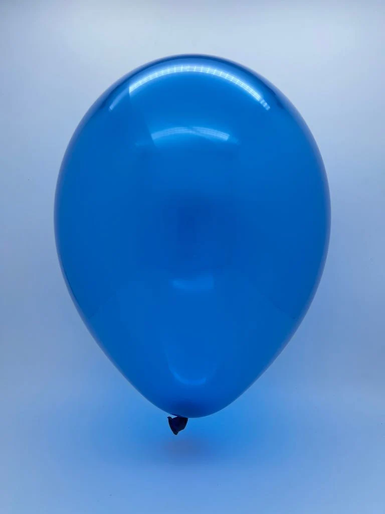 11" Crystal/Jewel Sapphire Blue Tuftex Latex Balloons (100 Per Bag) - Image 2