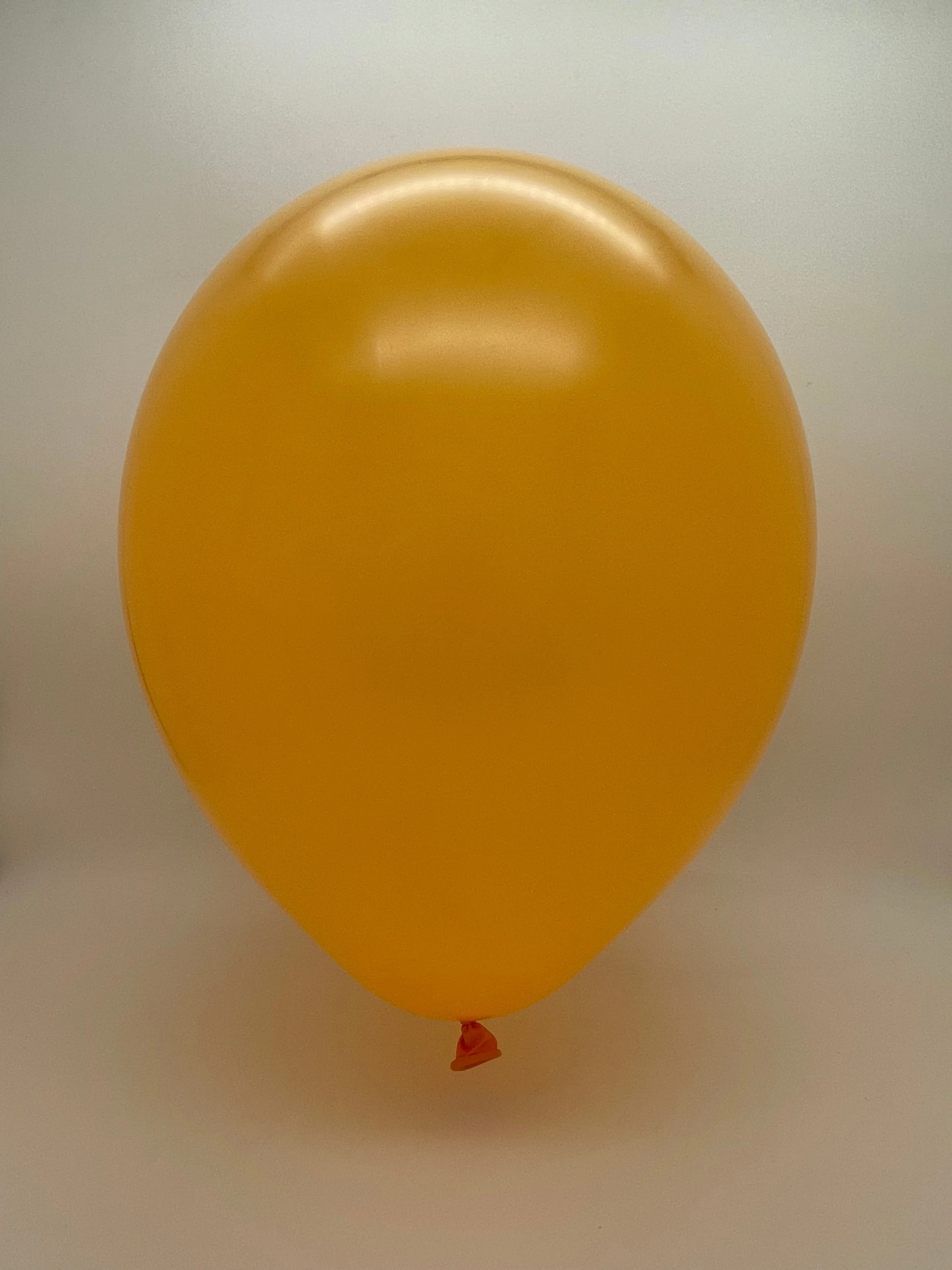 11" Deco Golden Yellow Orange Decomex Linking Latex Balloons (100 Per Bag) - Image 2
