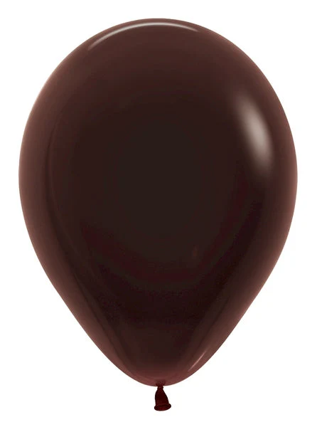 11" Latex Balloons (100 Per Bag) Deluxe Chocolate Sempertex/Betallatex