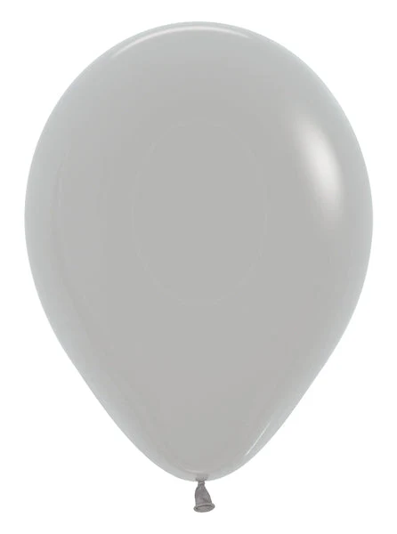 11" Latex Balloons (100 Per Bag) Deluxe Gray Sempertex/Betallatex