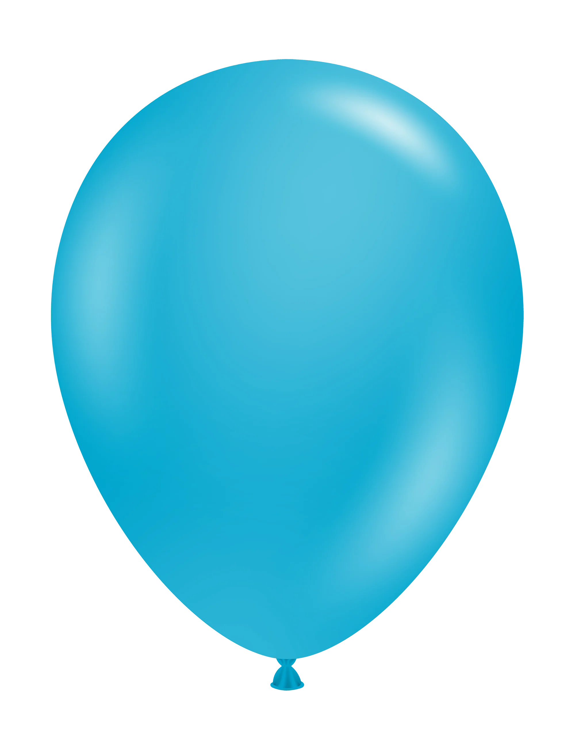 11" Turquoise Tuftex Latex Balloons Designer Balloons (100 Per Bag)