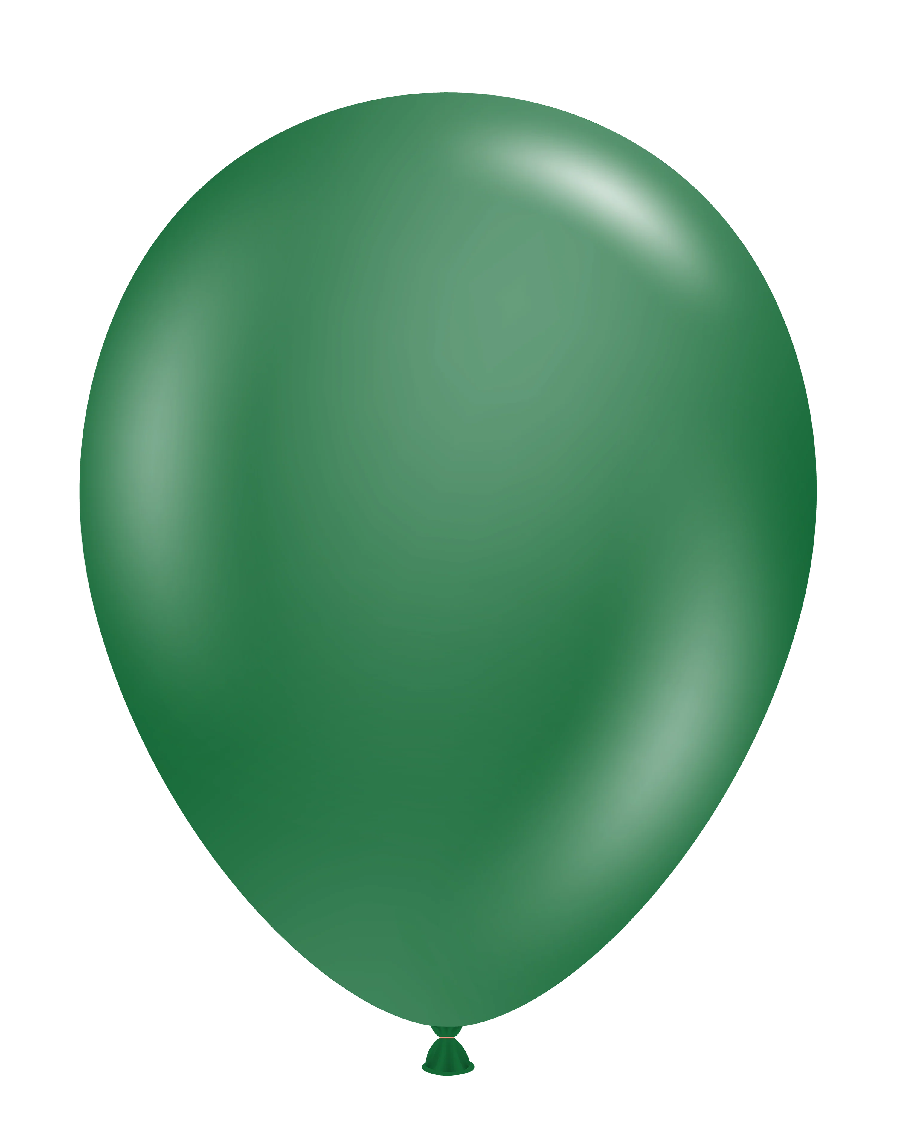 11" Pearl Metallic Forest Green Tuftex Latex Balloons (100 Per Bag)