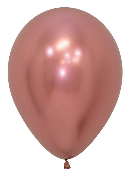 11" Reflex Rose Gold (50 Per Bag) Latex Balloons Sempertex/Betallatex