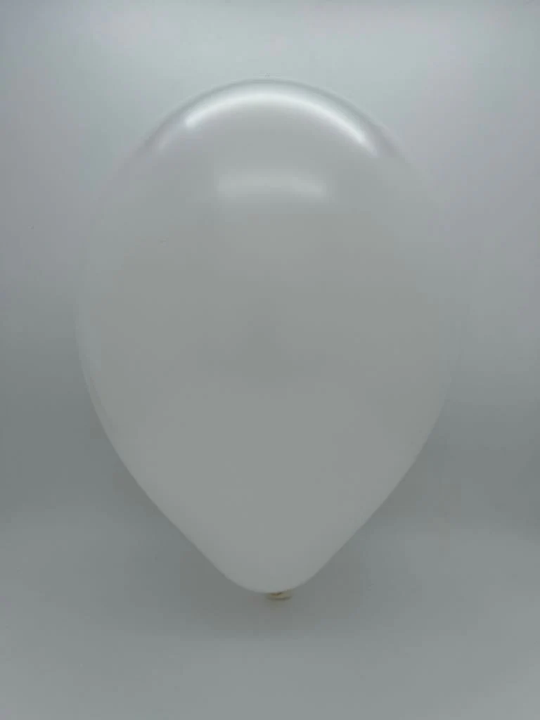 11" Standard White Tuftex Latex Balloons (100 Per Bag) - Image 2