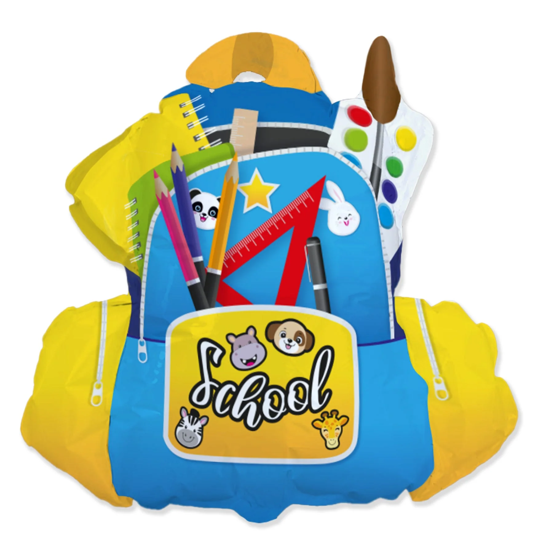 11" Airfill Only (Sticks Sold Separately) Backpack Foil Balloon