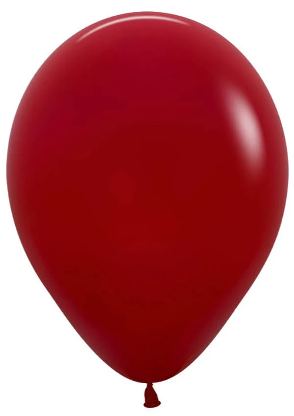 11" Sempertex/Betallatex Latex Balloons (100 Per Bag) Deluxe Imperial Red