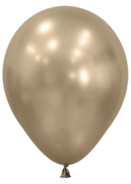 11" Sempertex/Betallatex Latex Balloons (50 Per Bag) Silk Gold Dust