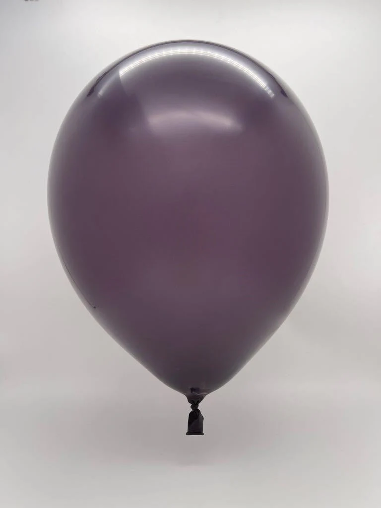 18" Kalisan Latex Balloons Standard Plum (25 Per Bag) - Image 2