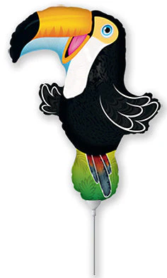 12" Airfill Only (Sticks Sold Separately) Toucan Balloon Foil Balloon