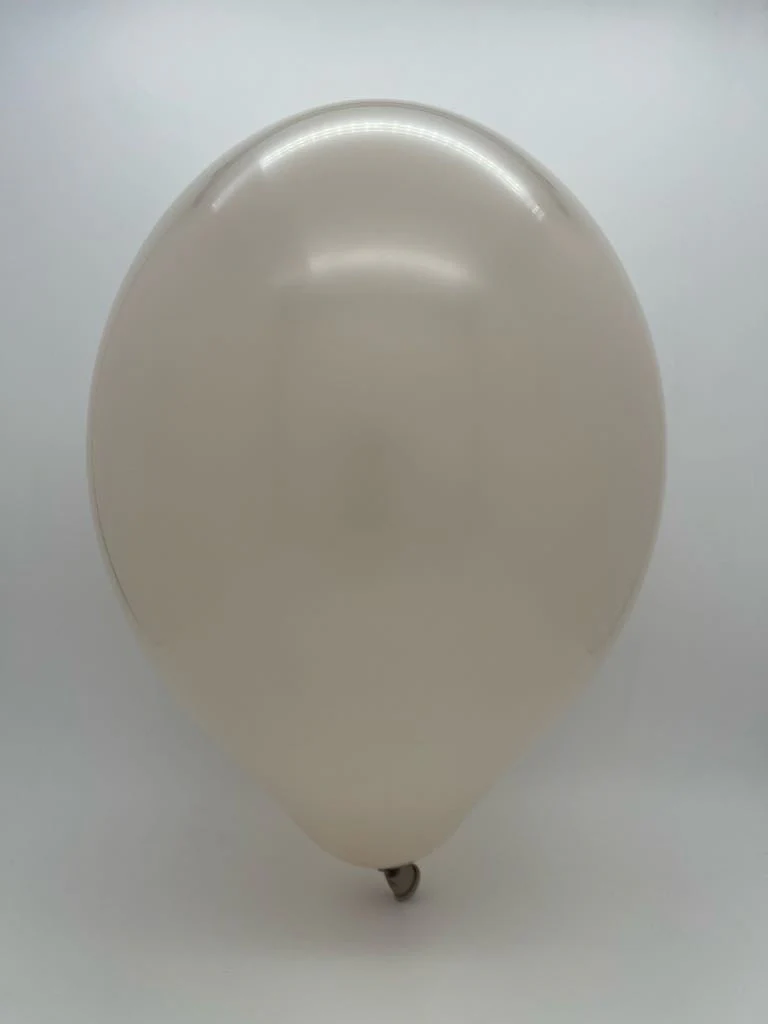 12" Cattex Premium Oyster Grey Latex Balloons (50 Per Bag) - Image 2