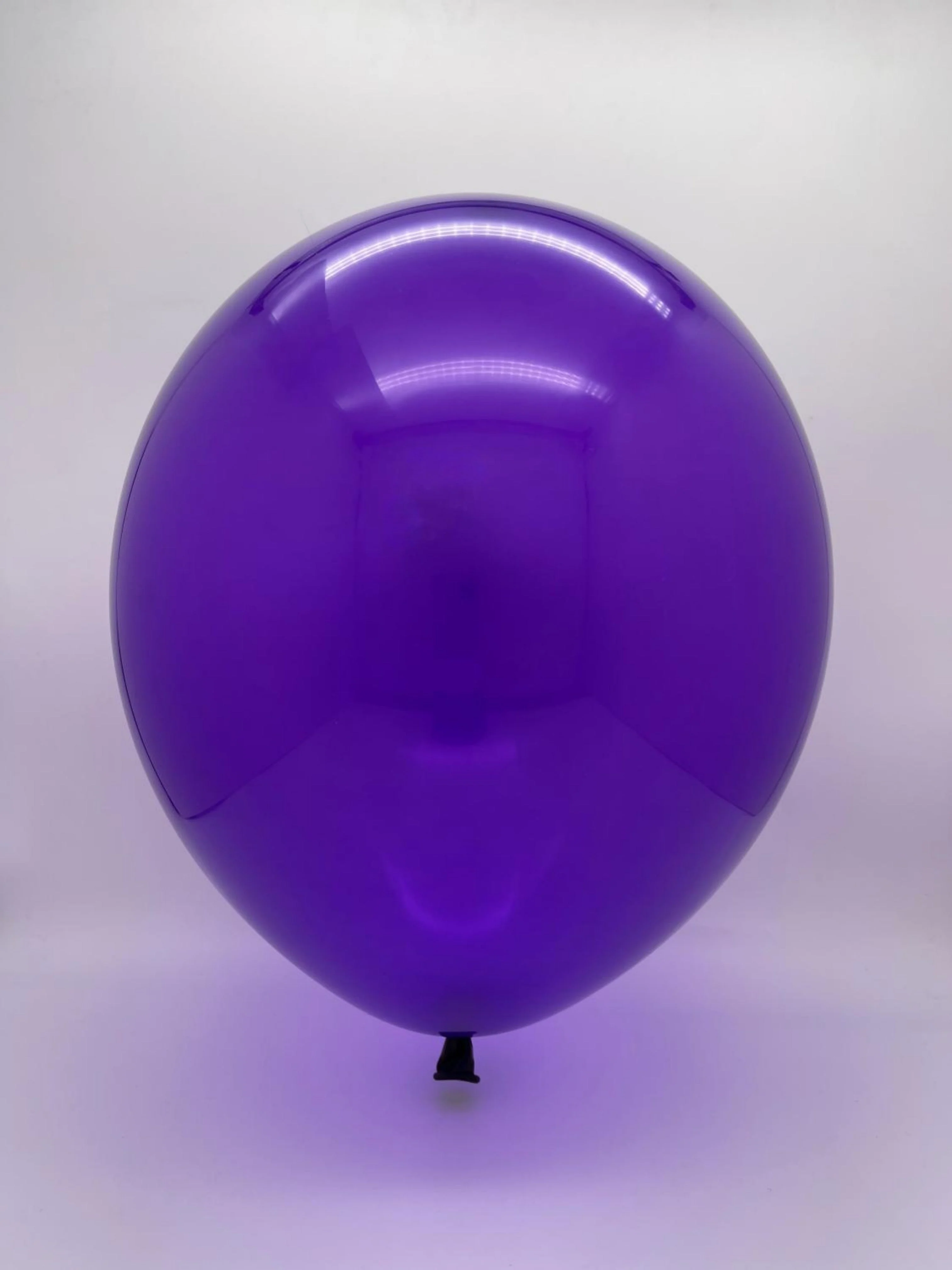 12" Crystal Violet Purple Decomex Latex Balloons (100 Per Bag) - Image 2