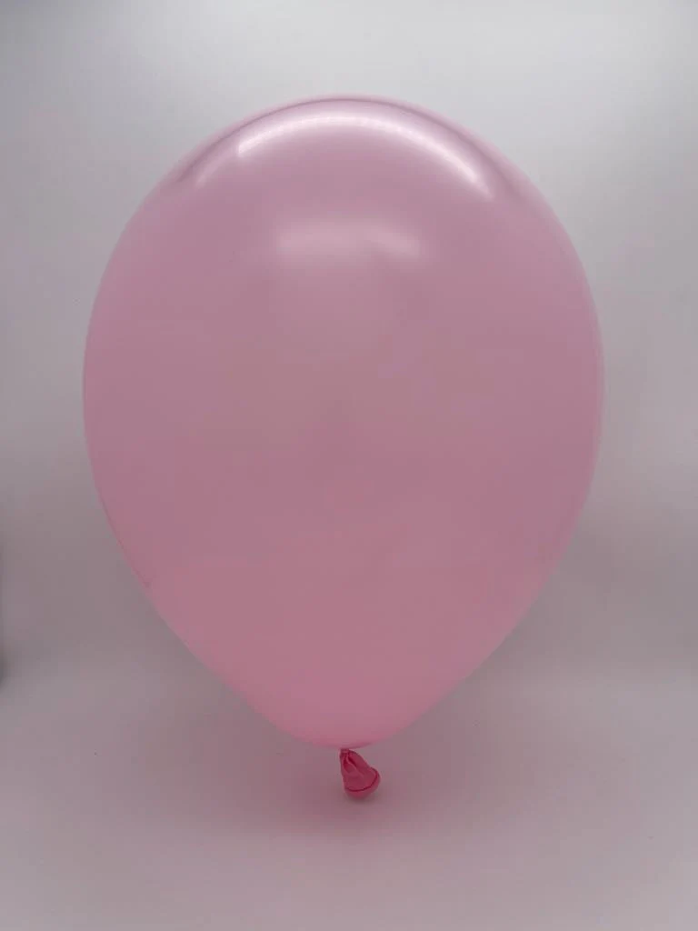 12" Deco Taffy Pink Decomex Latex Balloons (100 Per Bag) - Image 2