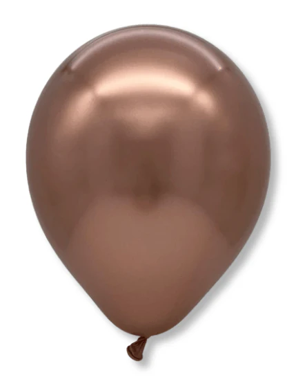 12" Decomex Luster Latex Balloons (50 Per Bag) Rose Gold
