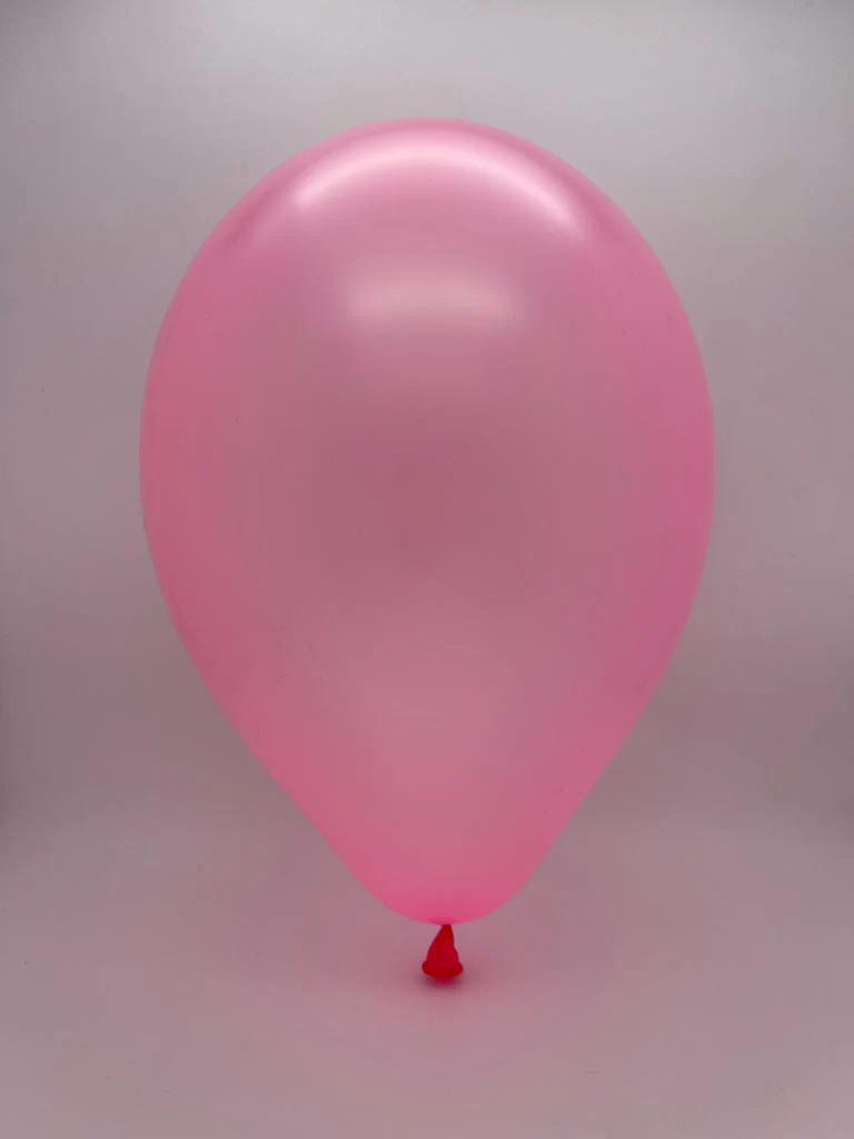 12" Gemar Latex Balloons (Bag of 50) Neon Balloons Neon Pink - Image 2