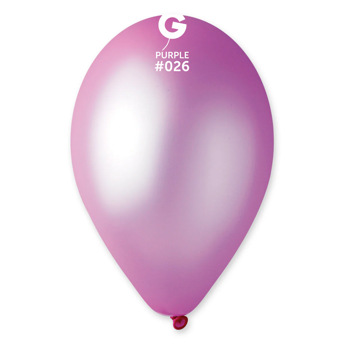 12" Gemar Latex Balloons (Bag of 50) Neon Balloons Neon Purple