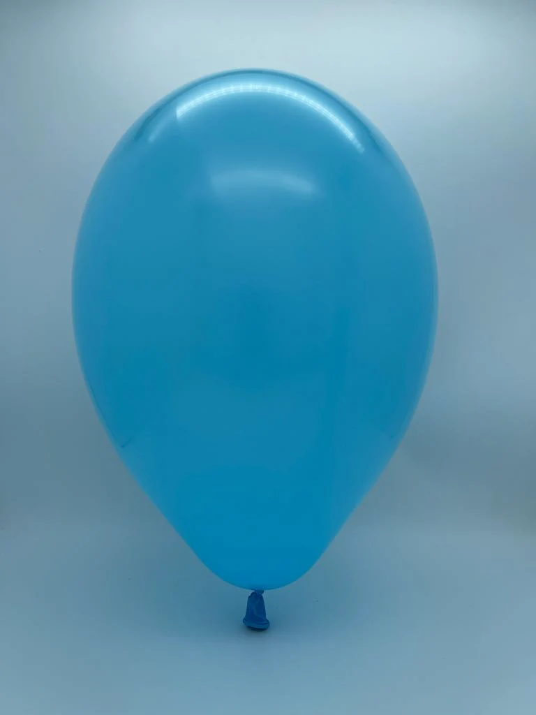 12" Gemar Latex Balloons (Bag of 50) Standard Light Blue - Image 2