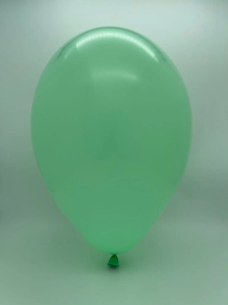 12" Gemar Latex Balloons (Bag of 50) Standard Mint Green - Image 2