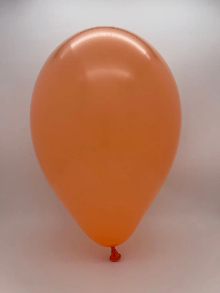 12" Gemar Latex Balloons (Bag of 50) Standard Peach - Image 2