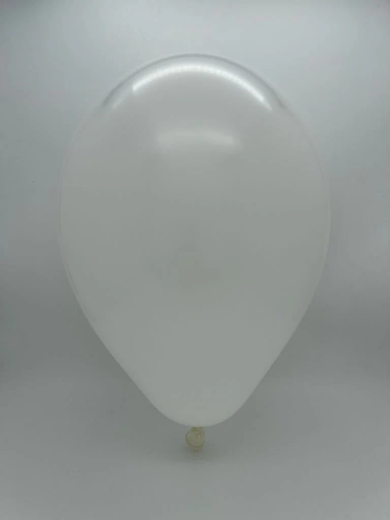 12" Gemar Latex Balloons (Bag of 50) Standard White - Image 2