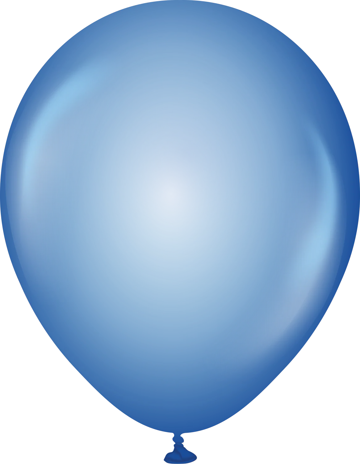 12" Kalisan Latex Balloons Crystal Blue (50 Per Bag)