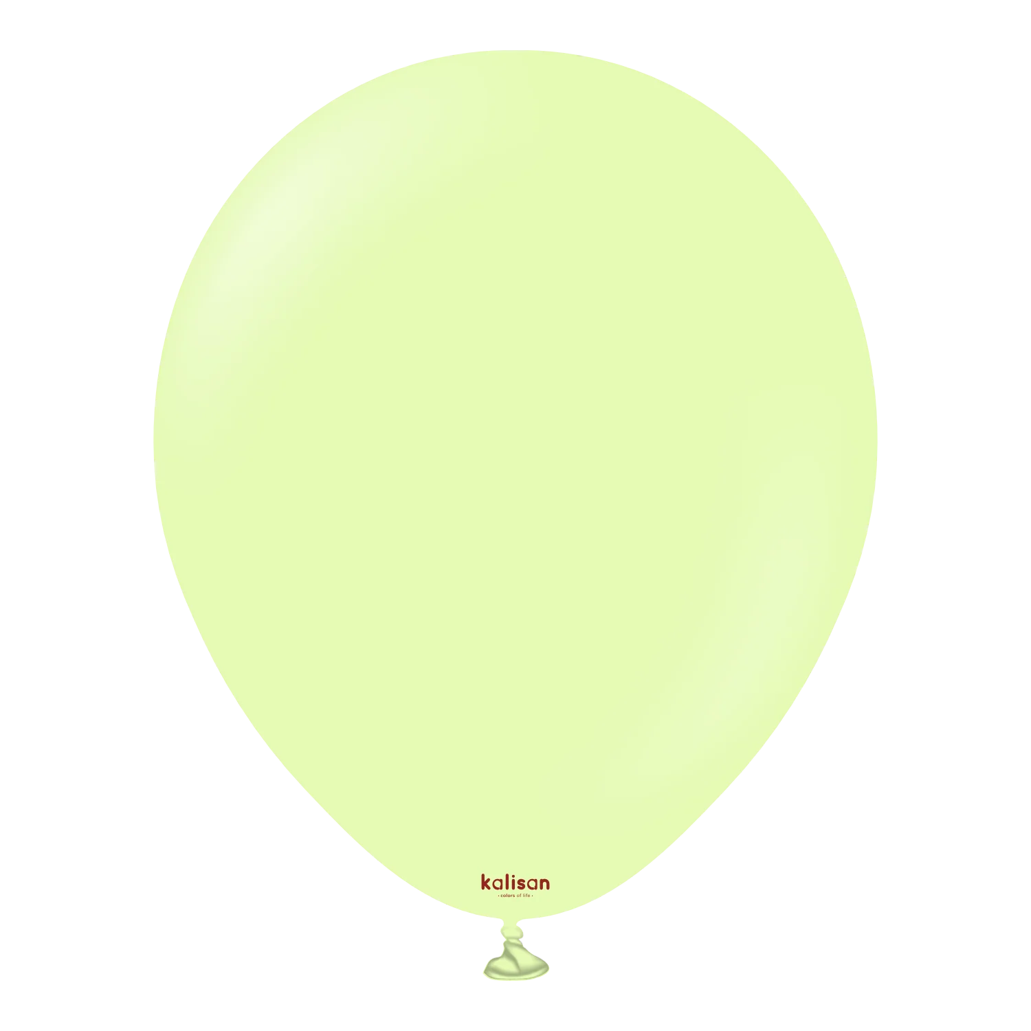 12" Kalisan Latex Balloons Macaron Pistachio (50 Per Bag)