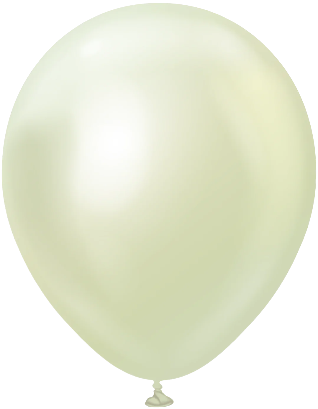 12" Kalisan Latex Balloons Mirror Green Gold (50 Per Bag)