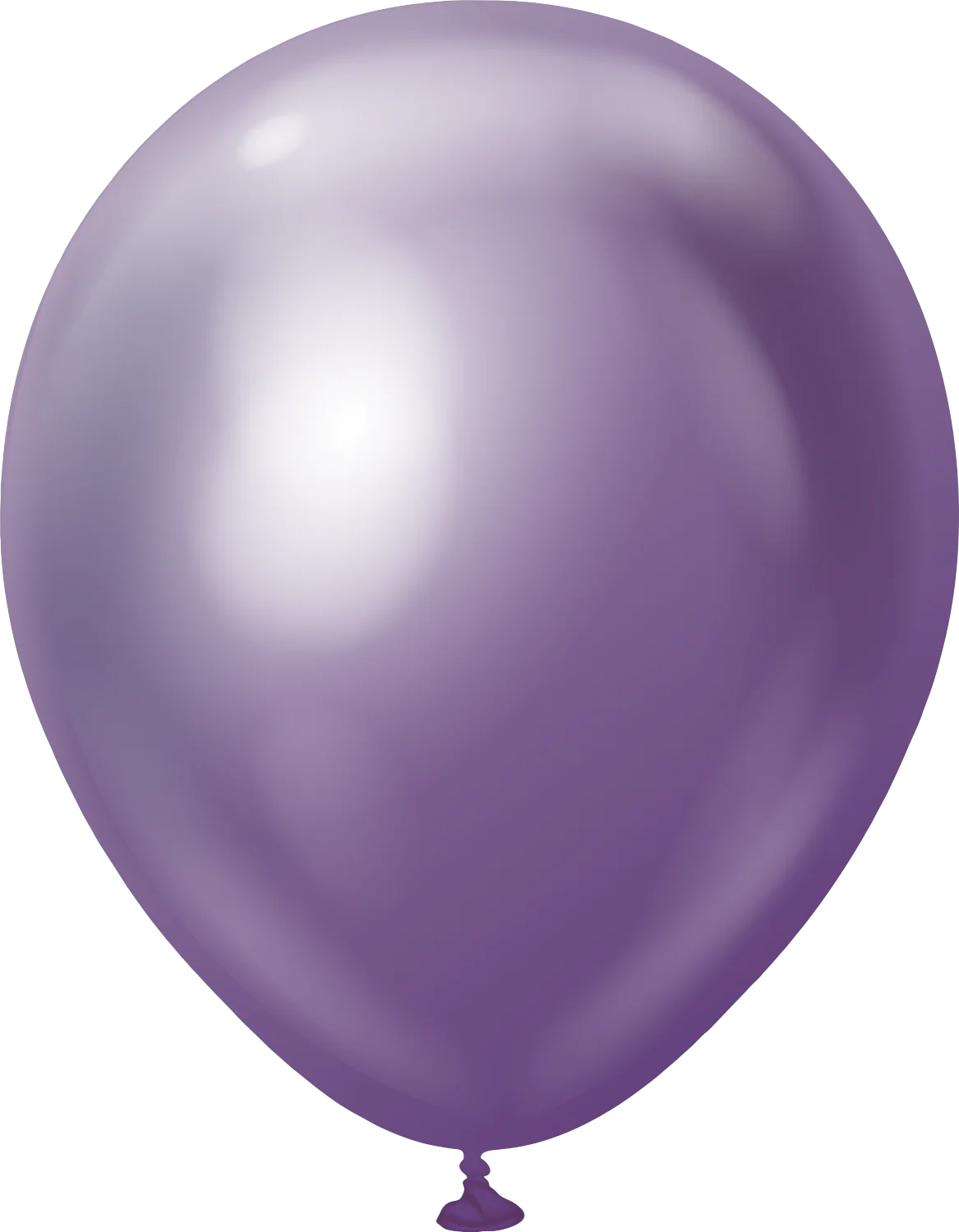 12" Kalisan Latex Balloons Mirror Violet (50 Per Bag)