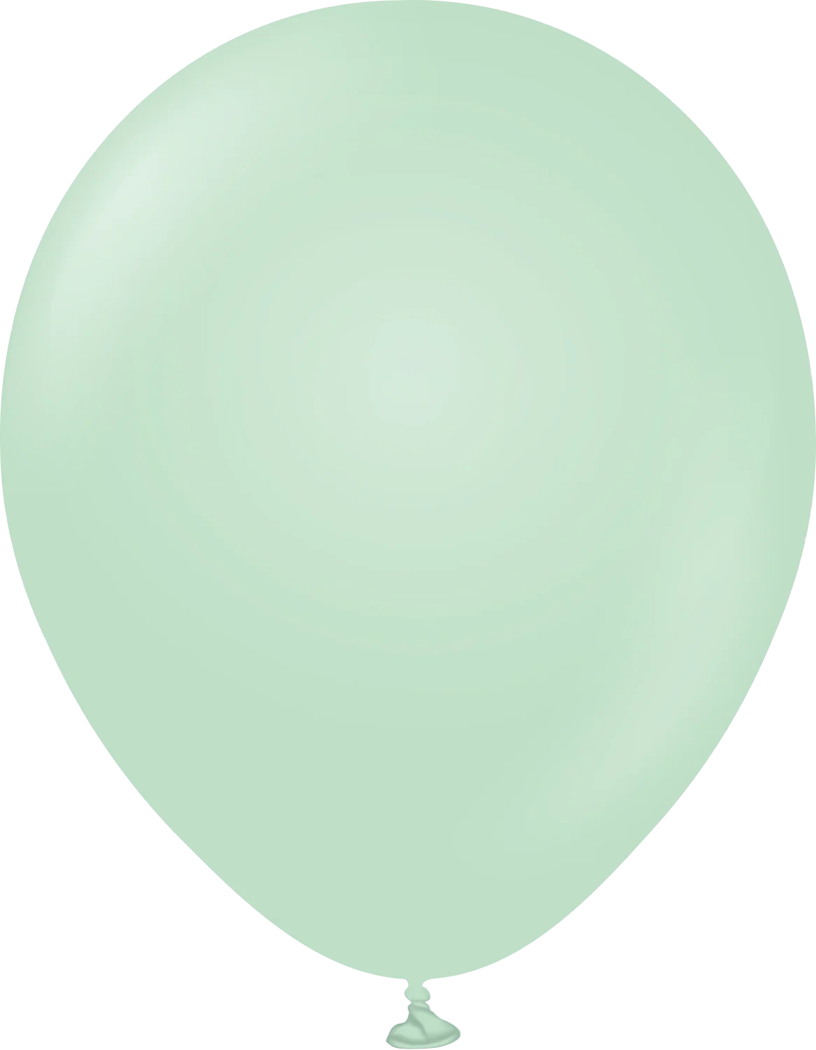12" Kalisan Latex Balloons Pastel Matte Macaron Green (50 Per Bag)
