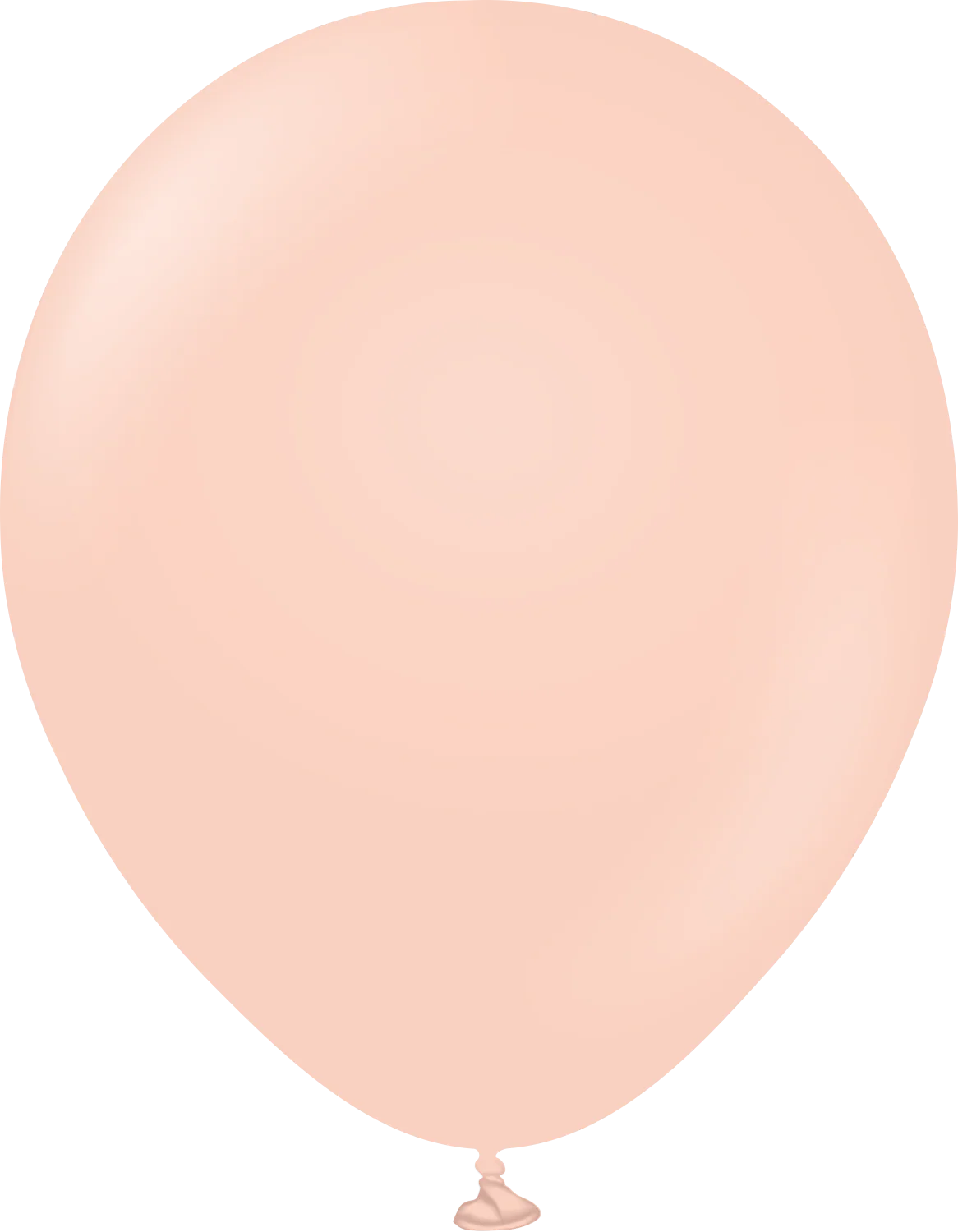 12" Kalisan Latex Balloons Pastel Matte Macaron Salmon (50 Per Bag)
