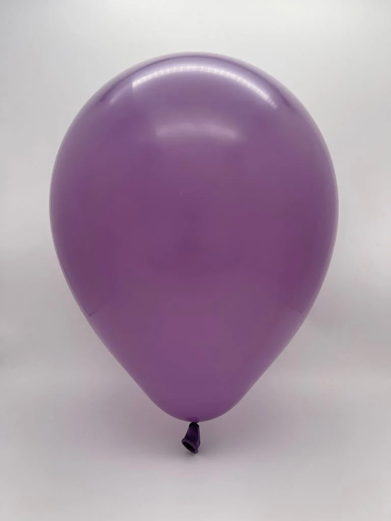 12" Kalisan Latex Balloons Retro Lavender (50 Per Bag) - Image 2