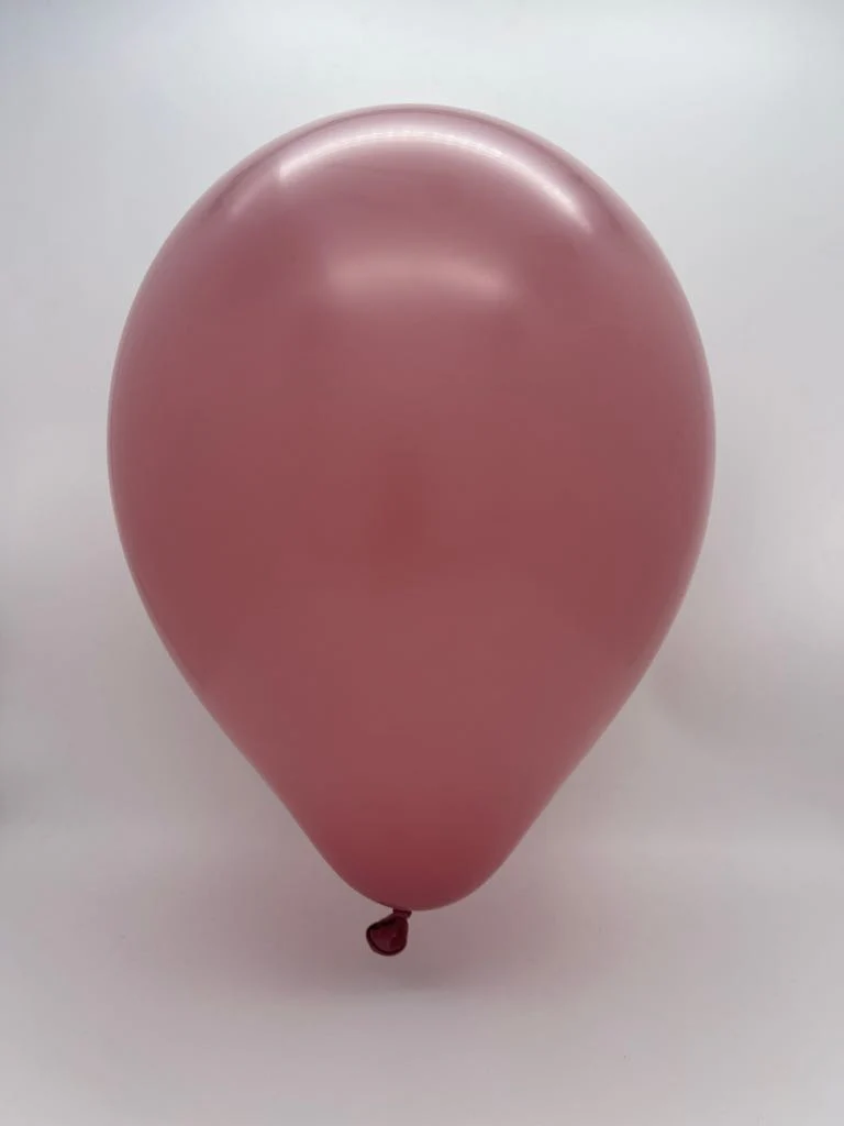 12" Kalisan Latex Balloons Retro Rosewood (50 Per Bag) - Image 2