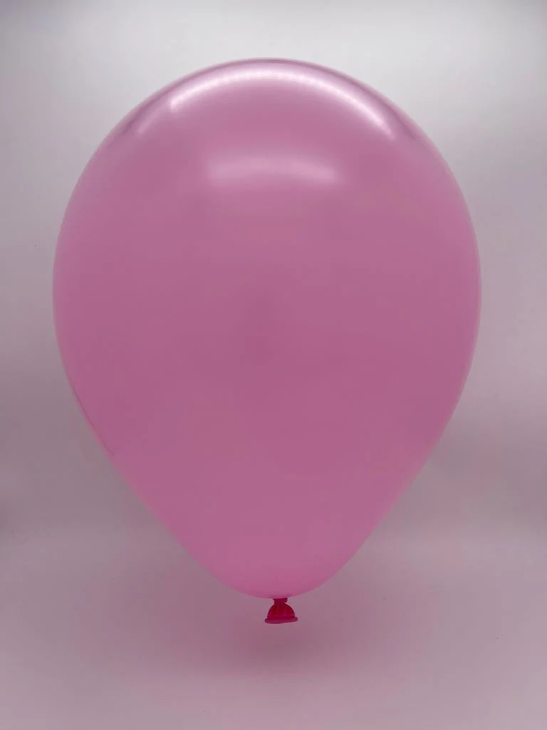 12" Kalisan Latex Balloons Standard Candy Pink (50 Per Bag) - Image 2