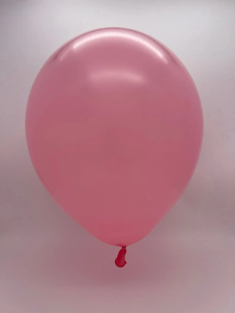 12" Kalisan Latex Balloons Standard Flamingo Pink (50 Per Bag) - Image 2