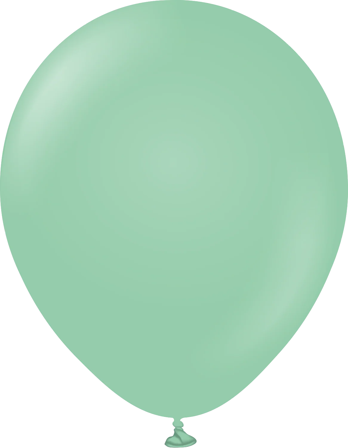 12" Kalisan Latex Balloons Standard Mint Green (50 Per Bag)
