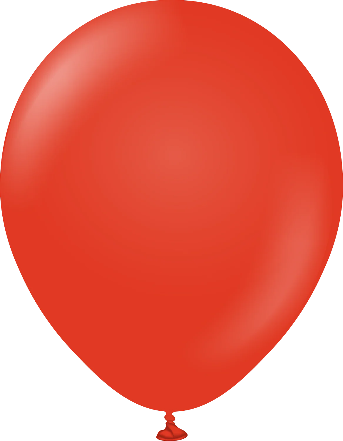 12" Kalisan Latex Balloons Standard Red (50 Per Bag)