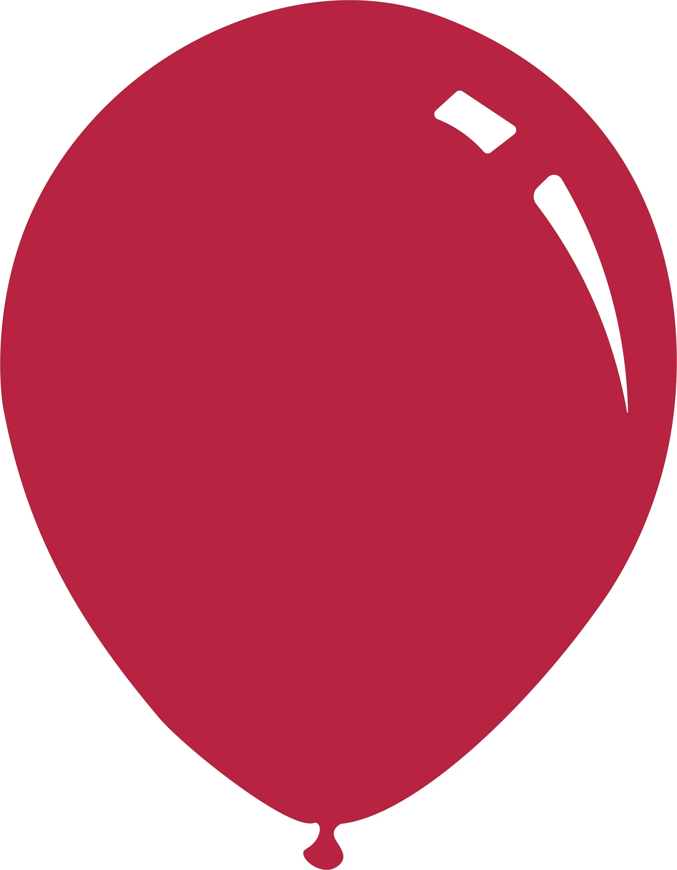 12" Metallic Fuchsia Decomex Latex Balloons (100 Per Bag)