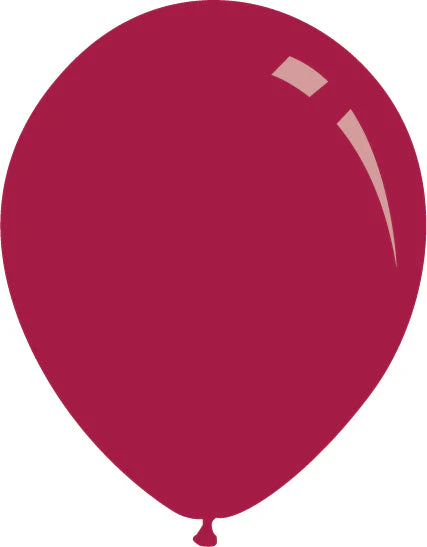 12" Metallic Magenta Decomex Latex Balloons (100 Per Bag)