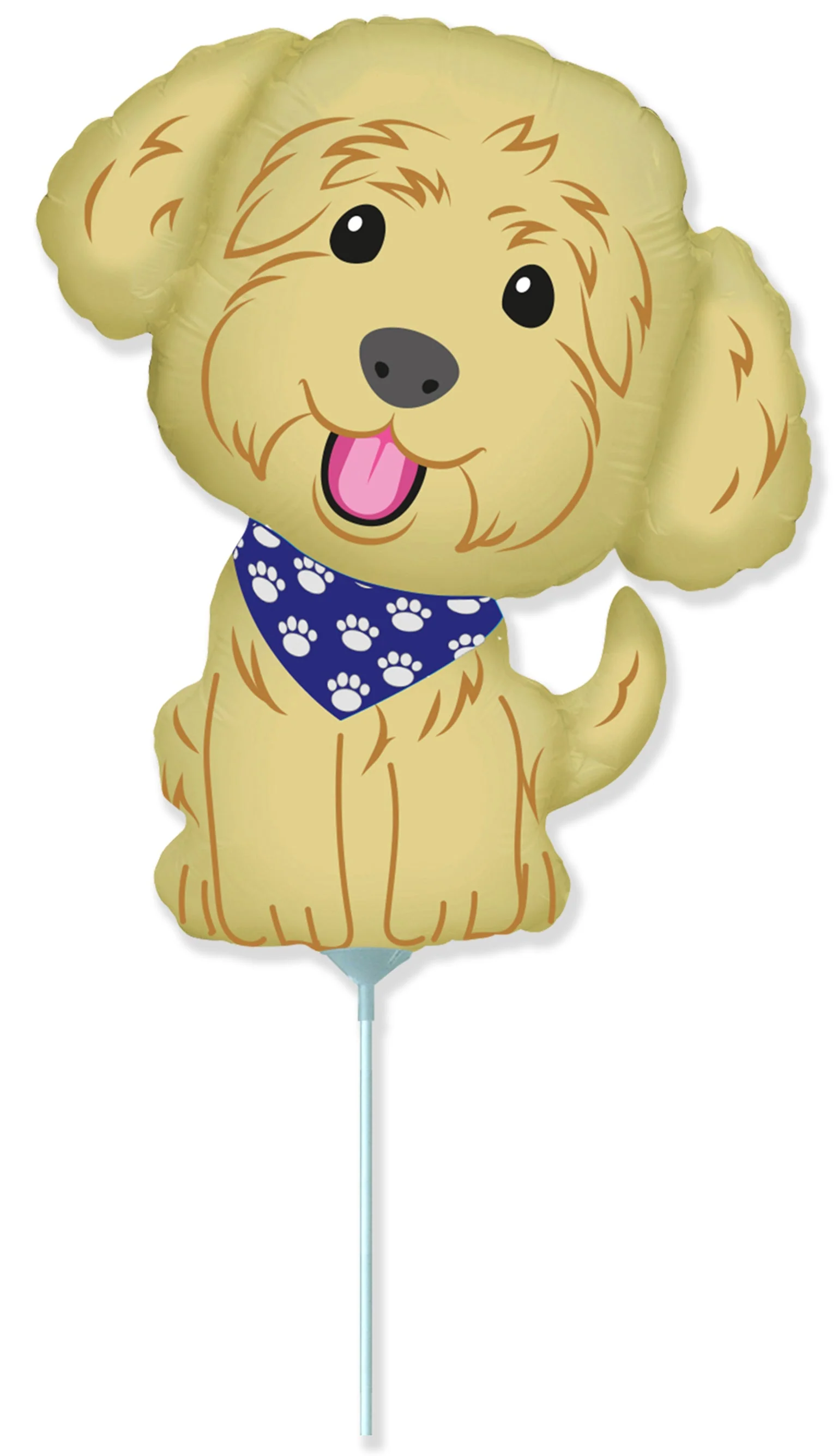 12" Airfill Only (Sticks Sold Separately) Cobberdog Mini Foil Balloon