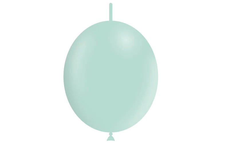 12'' Balloonia Brand Professional Line Latex Balloons Decolink Matte Green (50 Per Bag) - Image 3