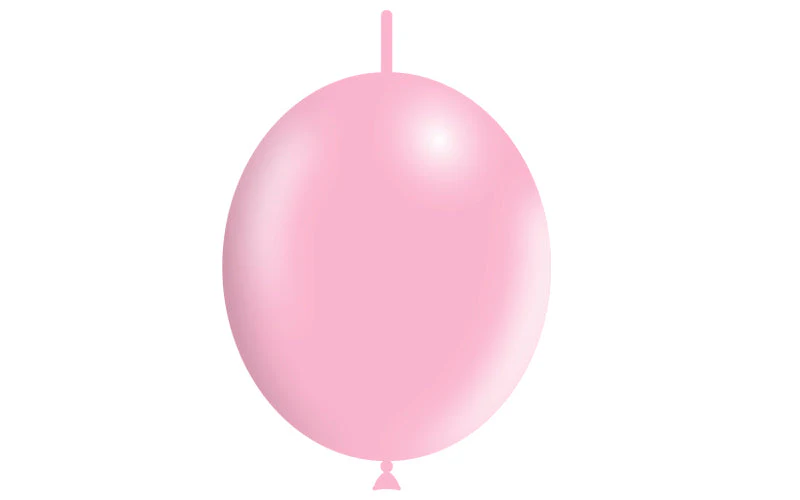 12'' Balloonia Brand Professional Line Latex Balloons Decolink Standard Baby Pink (50 Per Bag) - Image 3
