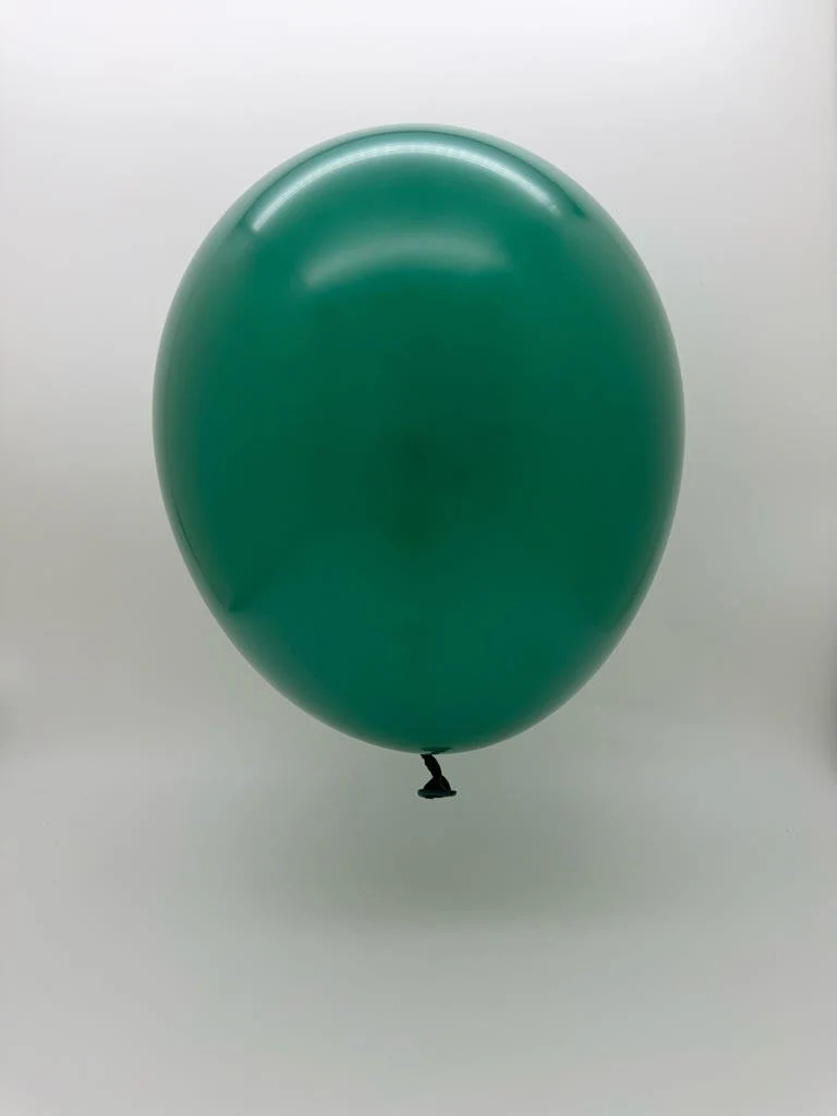 12'' Balloonia Brand Professional Line Latex Balloons Decolink Standard Forest Green (50 Per Bag) - Image 2