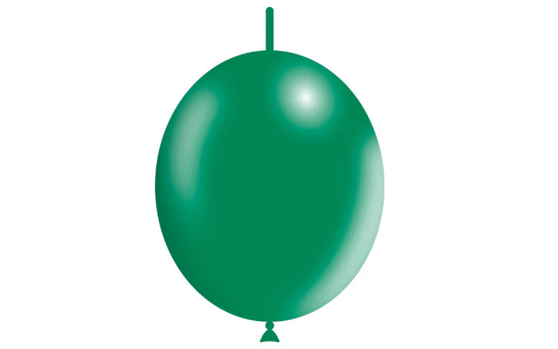 12'' Balloonia Brand Professional Line Latex Balloons Decolink Standard Forest Green (50 Per Bag) - Image 3