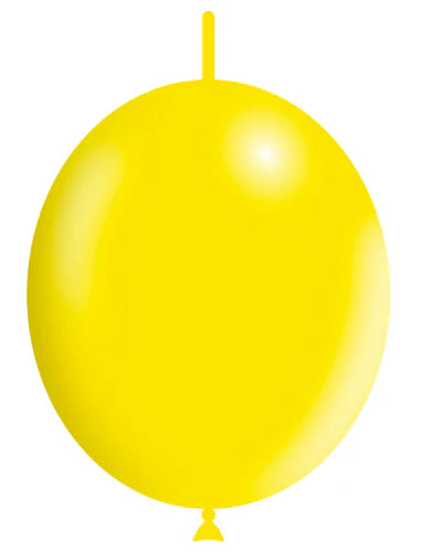 12'' Balloonia Brand Professional Line Latex Balloons Decolink Standard Lemon (50 Per Bag)
