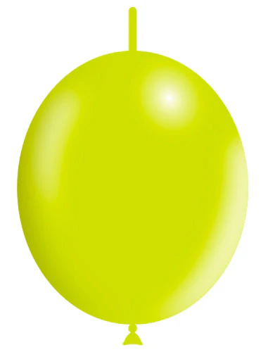 12'' Balloonia Brand Professional Line Latex Balloons Decolink Standard Lime Green (50 Per Bag)