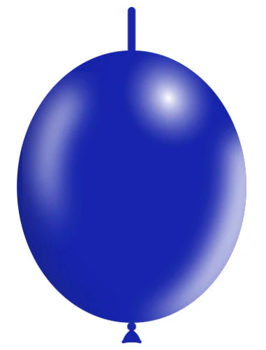 12'' Balloonia Brand Professional Line Latex Balloons Decolink Standard Navy Blue (50 Per Bag)
