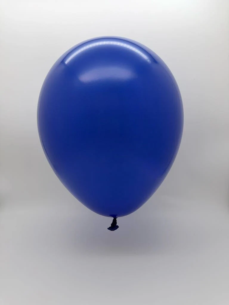 12'' Balloonia Brand Professional Line Latex Balloons Decolink Standard Navy Blue (50 Per Bag) - Image 2