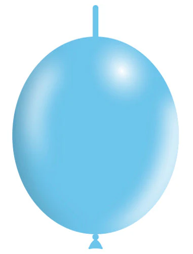 12'' Balloonia Brand Professional Line Latex Balloons Decolink Standard Sky Blue (50 Per Bag)