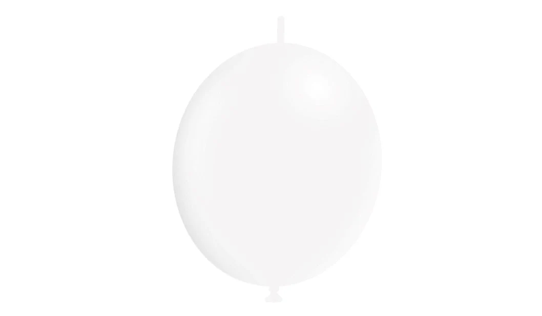 12'' Balloonia Brand Professional Line Latex Balloons Decolink Standard Transparent (50 Per Bag) - Image 3